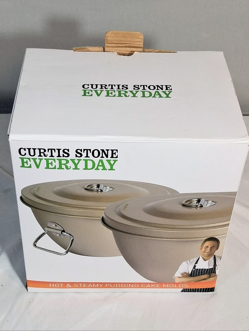 Curtis Stone Never-used Hot & Steamy 2-piece Pudding Cake Molds In Box Nwot